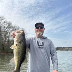 Largemouth Bass caught while fishing in TX