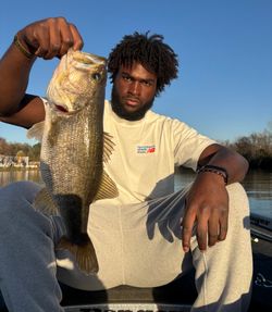 One angler enjoying fishing trip in TX