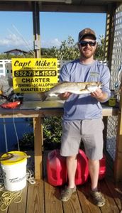 Angler with a fish in FL