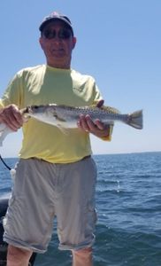 Angler with fishing rod in FL
