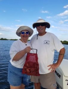 Two people fishing in Florida