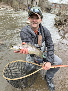 Drifting for a prized sea trout on a clouding afternoon.