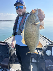Landed a big one out on the lake today!