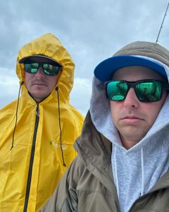Two people enjoying water sports in Virginia Beach
