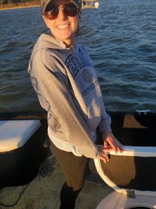One angler fishing in OK