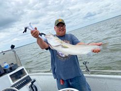 Striped bass fishing in OK