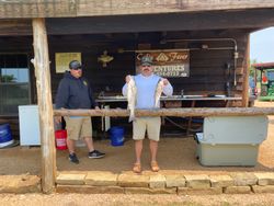 Two striped bass caught in Kingston