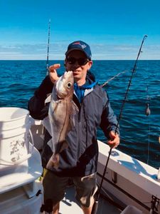 One angler fishing in unknown location