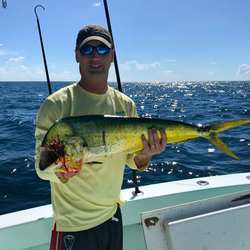 Angler with a 27-inch fish