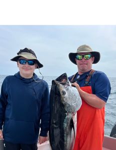 Anglers enjoying a fishing adventure in Scituate