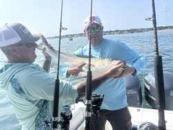 Clear skies and calm waters set the stage for epic deep sea adventures!