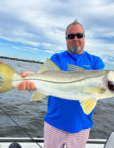 Reeling in Scituate's finest Snook
