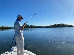 Person fishing in Scituate