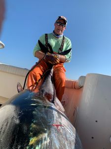 Successful fishing adventure with 1 big fish