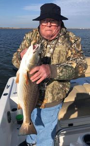 Redfish caught while fishing in LA