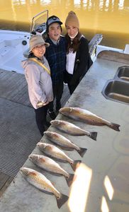 Redfish caught in New Orleans