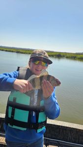 An angler fishing in GA