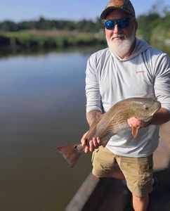 Two anglers fishing in Ludowici