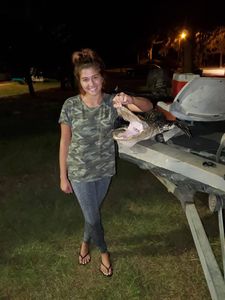 A person fishing in Georgia