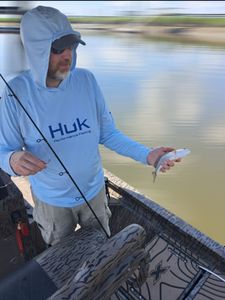 One person fishing in GA