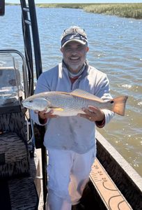 Redfish caught while fishing in Ludowici GA