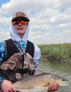 Redfish caught by angler in Ludowici