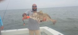 Biloxi's finest black drum captured.