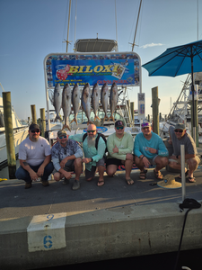 Great day of deep sea jigging and trolling! Seven beautiful Greater Amberjack brought to the dock.