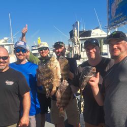 Smiling crew, solid catch!