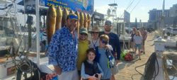 A group of 10 people fishing in Biloxi