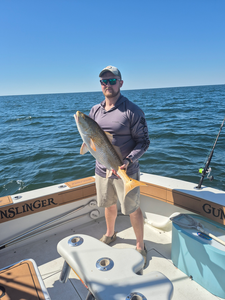 Reeled in a big one out on the open water!