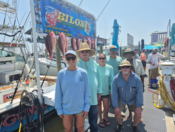 A day of epic fishing in Biloxi MS - reeling in two big red snapper!