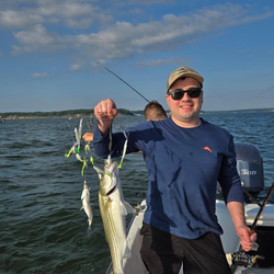 Striped bass catch from Pottsboro