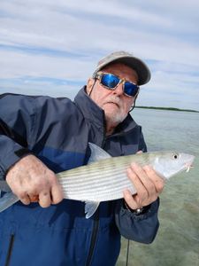 Bonefish caught while fishing in Islamorada