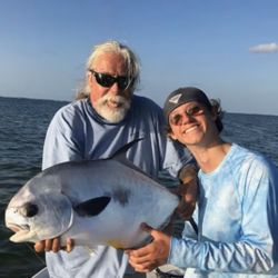 Permit fish caught in Islamorada