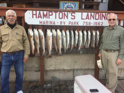 Six redfish caught during fishing trip in Aransas Pass