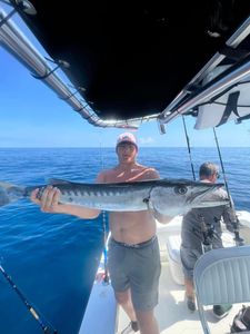 Angler with big fish caught in Hatteras