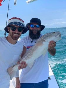 Redfish caught in Hatteras, North Carolina