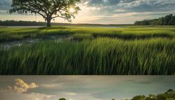 Beautiful scenery of Johns Island