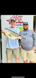 Two anglers fishing in Emory