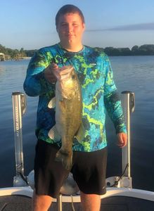 Largemouth bass caught in Emory