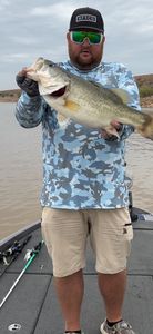Largemouth bass caught while fishing in Emory