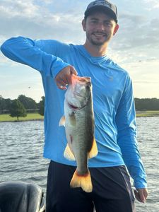 Largemouth bass caught fishing in Emory