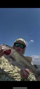 Angler fishing alone in Texas