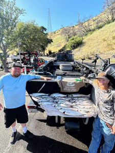 Two people fishing in Colusa