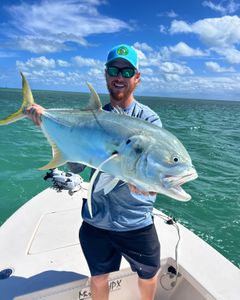 Crevalle Jack fish caught by person in FL