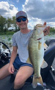 Largemouth bass caught while fishing in MS