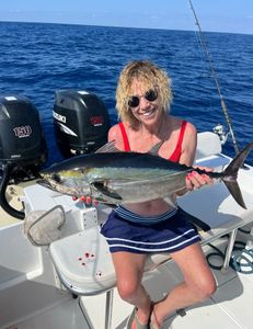 Blackfin tuna caught while fishing in Jensen Beach