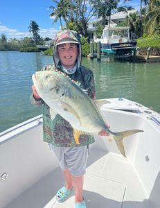 Crevalle Jack fish caught during fishing in Jensen Beach