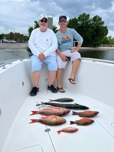 Great fishing day in Jensen Beach charters!
